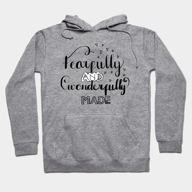 Fearfully and Wonderfully Made - Onesie Design - Onesies for Babies Hoodie by Onyi